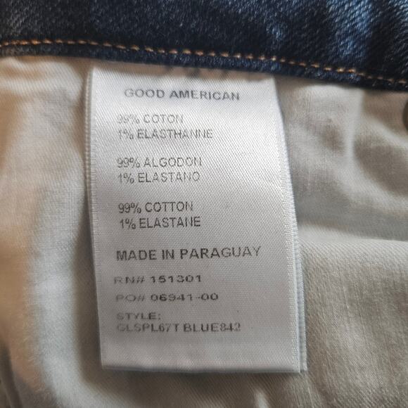 Good American Good Legs Cigarette Jeans Women's 4 / 27 Casual Weekend - Picture 8 of 12